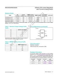 MAX4835ETT25BD2+ Datasheet Page 10
