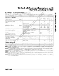 MAX4836ETT33C+T Datasheet Page 3