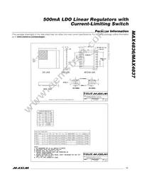 MAX4836ETT33C+T Datasheet Page 11