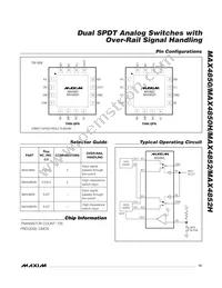 MAX4850ETE+T Datasheet Page 15