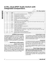 MAX4855ETE+T Datasheet Page 6