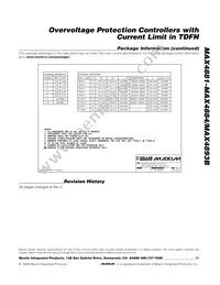 MAX4883CETB+T Datasheet Page 13