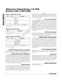 MAX4885EETG+TCK2 Datasheet Page 8