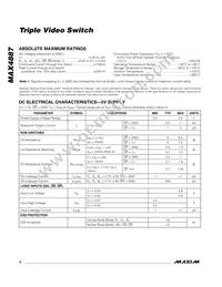 MAX4887ETE+T Datasheet Page 2