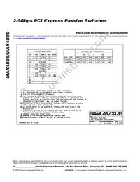 MAX4888ETI+TG3U Datasheet Page 16