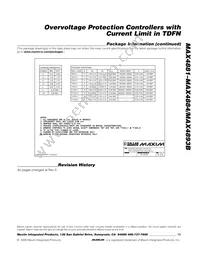 MAX4893BETB+T Datasheet Page 13