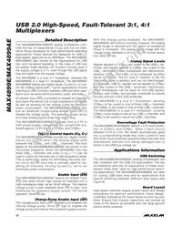 MAX4899EETE+T Datasheet Page 10