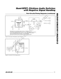 MAX4910ETE+T Datasheet Page 11