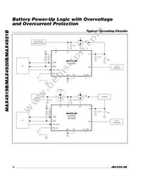 MAX4919BETD+T Datasheet Page 18