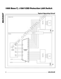 MAX4927ETN+T Datasheet Page 10