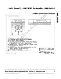 MAX4927ETN+T Datasheet Page 13