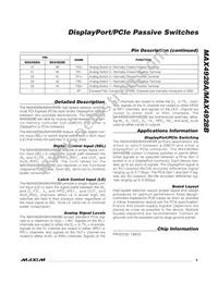 MAX4928AETN+T Datasheet Page 9