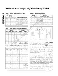 MAX4929EEEP+T Datasheet Page 8