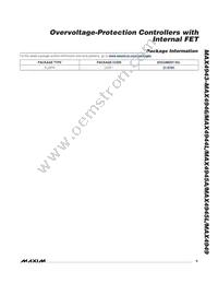 MAX4944LELA+ Datasheet Page 9