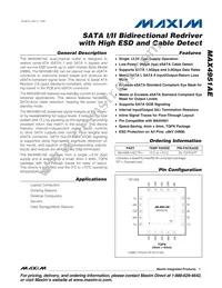 MAX4951AECTP+T Cover