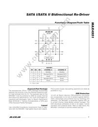 MAX4951CTP+T Datasheet Page 7