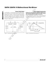 MAX4951CTP+T Datasheet Page 8