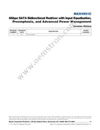 MAX4951CTP+TGH7 Datasheet Page 12