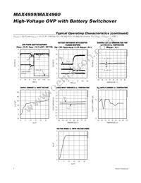 MAX4959ELB+ Datasheet Page 4