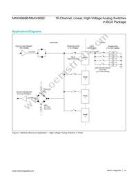 MAX4968BEXB+T Datasheet Page 14