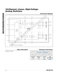 MAX4968CCM+T Datasheet Page 16