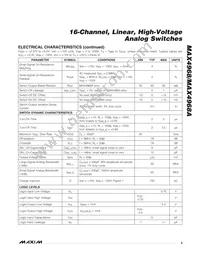 MAX4968ECM+T Datasheet Page 3