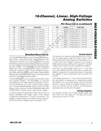 MAX4968ECM+T Datasheet Page 9