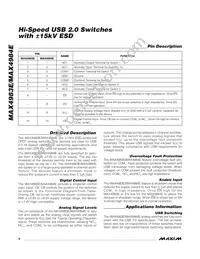 MAX4984EEVB+ Datasheet Page 8
