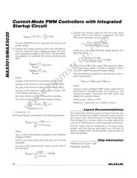 MAX5020CSA-T Datasheet Page 12