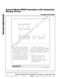 MAX5020CSA-T Datasheet Page 14