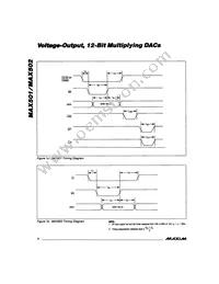 MAX502BCWG+T Datasheet Page 6