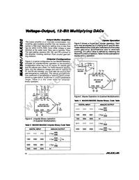MAX502BCWG+T Datasheet Page 10
