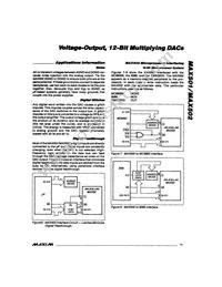MAX502BCWG+T Datasheet Page 11