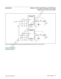 MAX5033BASA+CAU Datasheet Page 15