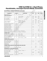 MAX5037AETH-T Datasheet Page 3