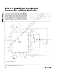 MAX5037ETH-T Datasheet Page 12