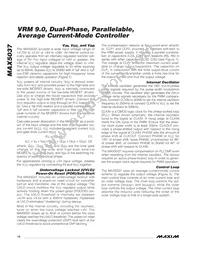MAX5037ETH-T Datasheet Page 14