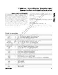 MAX5037ETH-T Datasheet Page 21