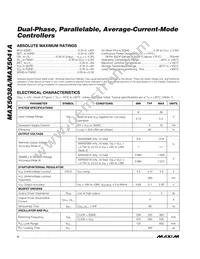 MAX5038AEAI25-T Datasheet Page 2