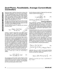 MAX5041EAI+T Datasheet Page 22