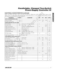 MAX5051AUI+T Datasheet Page 3