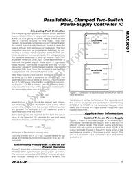 MAX5051AUI+T Datasheet Page 17