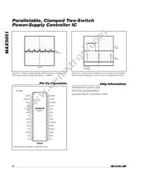 MAX5051AUI+T Datasheet Page 20