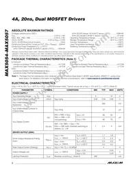 MAX5056AASA-T Datasheet Page 2