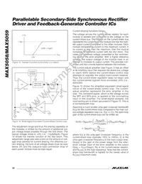 MAX5058EUI+T Datasheet Page 20