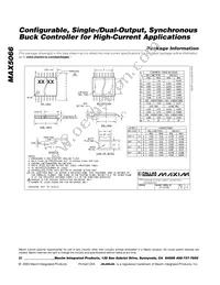 MAX5066AUI+T Datasheet Page 22