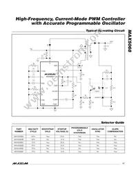 MAX5068DAUE-T Datasheet Page 17