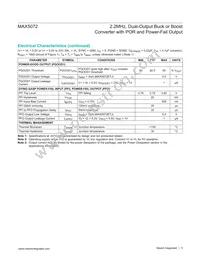 MAX5072ETJ+T Datasheet Page 5