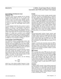 MAX5072ETJ+T Datasheet Page 15