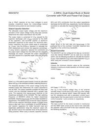 MAX5072ETJ+T Datasheet Page 19